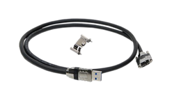 USB 3.1 ロッキング・ケーブル（鋳物コネクター）