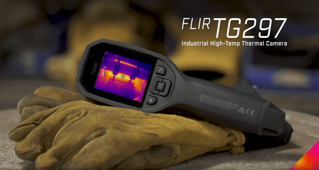FLIR TG297による高温測定