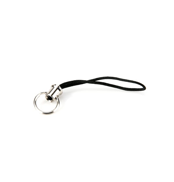 Black wrist strap string