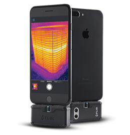スマートフォン用 サーモグラフィカメラ FLIR ONE Gen 3