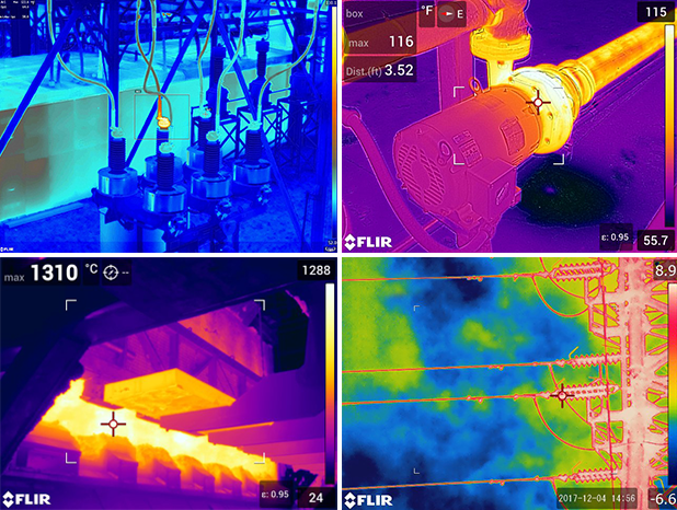 電気／機械用赤外線画像